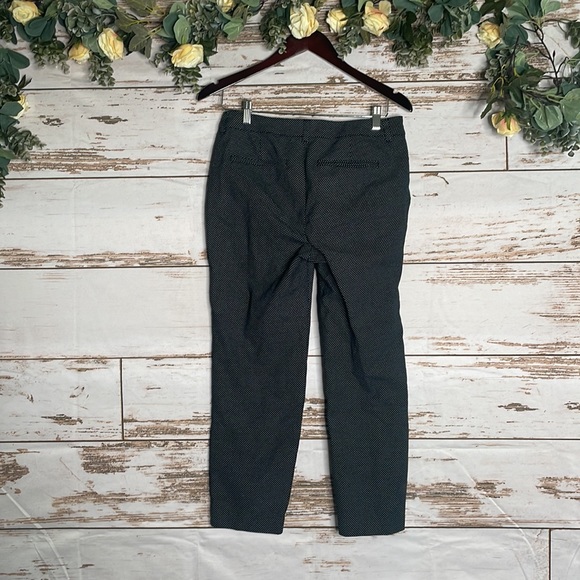 Women's Old Navy Harper Mid Rise Polka Dot Trousers Size 2 - Picture 4 of 4